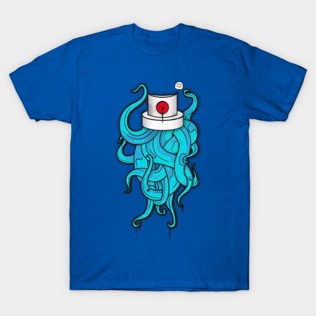 octopus graffiti T-Shirt by manuvila